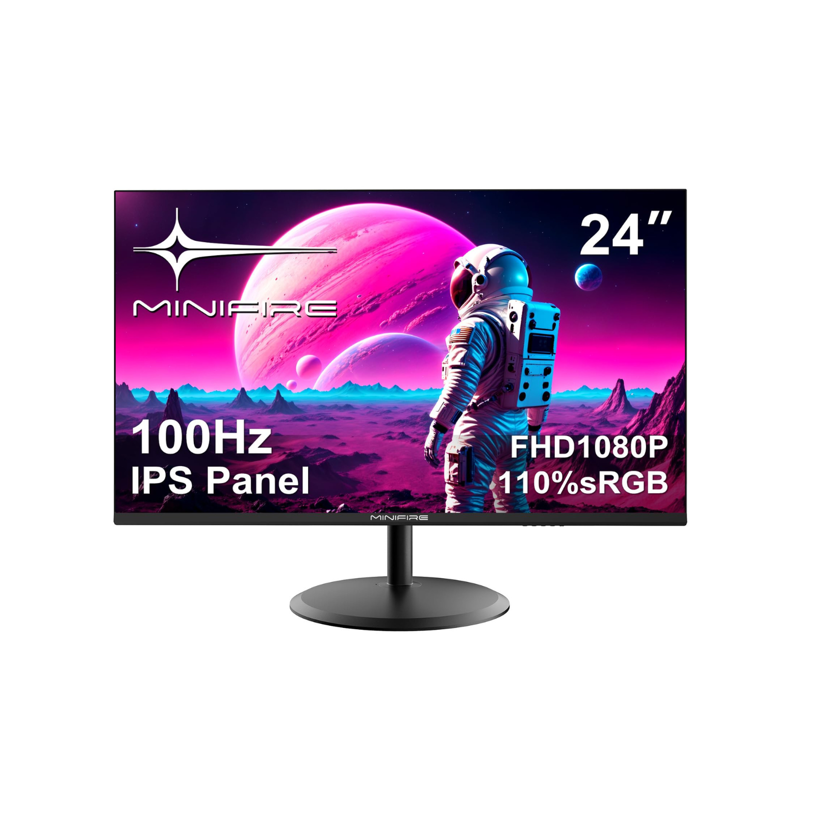 新品未使用】Minifire 24インチ USB-C 100Hz モニター Amazon.co 新品未使用】Minifire 24インチ USB-C 100Hz モニター Amazon.co
