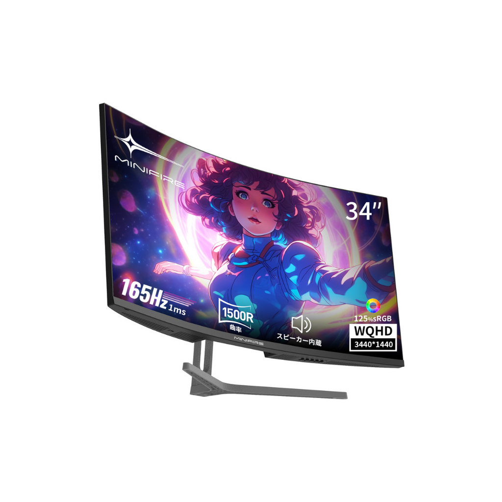 ピ*ಣ様 【美品】Minifire 34インチ曲面モニター 165Hz 1ms MFG34C5Q.png?v=1721724876&