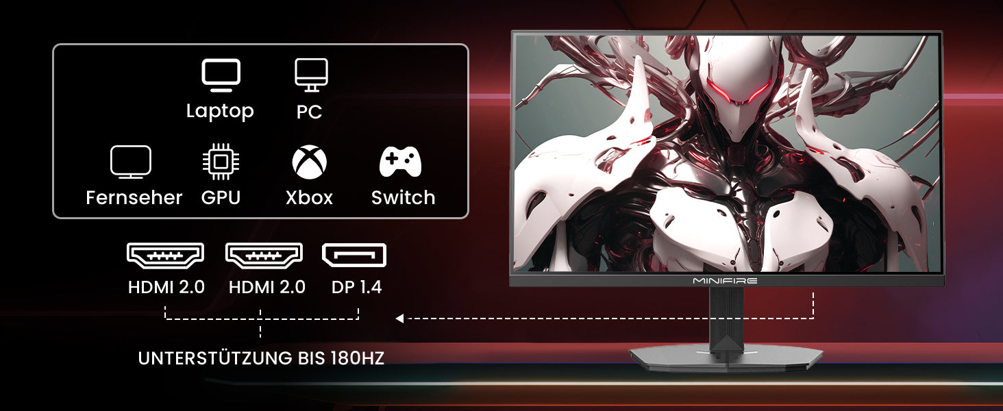 ぐ*ん様 MFG24F4S Amazon.co.jp: Minifire MFG24F4S 24” Gaming Monitor with