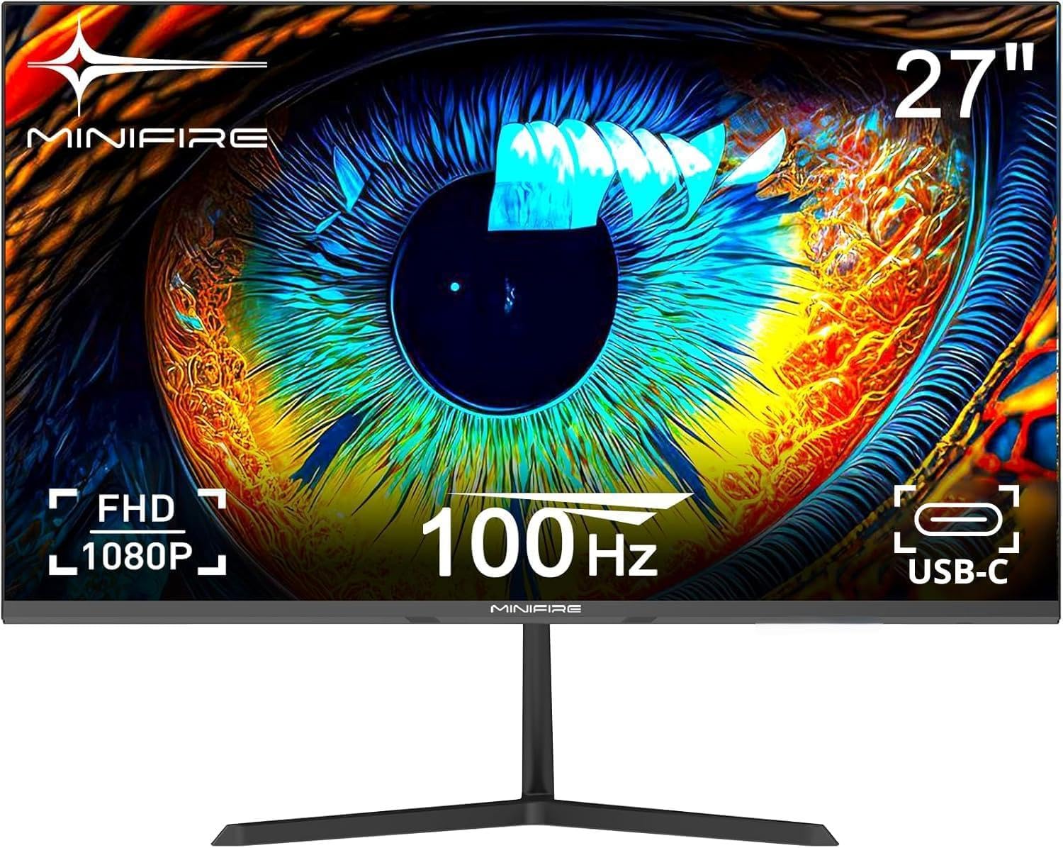 Minifire 24インチ USB-C 100Hz モニター IPS 約1万円のPCモニター】Minifire「24X3C」レビュー【24型IPS・フルHD